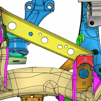 V8R Miata NC/RX8 Rear Gusset Kit